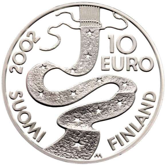 10 Euro 2002 - Elias Lonnrot 1802-1884 - Proof