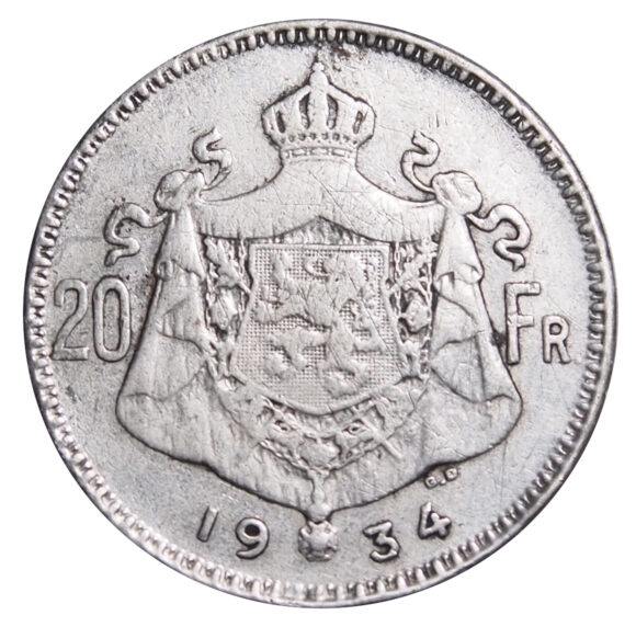 20 Francs 1934 - Devreese