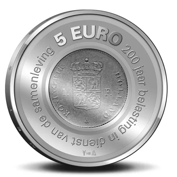 5 Euro 2006 - 200 jaar belastingsdienst - Proof