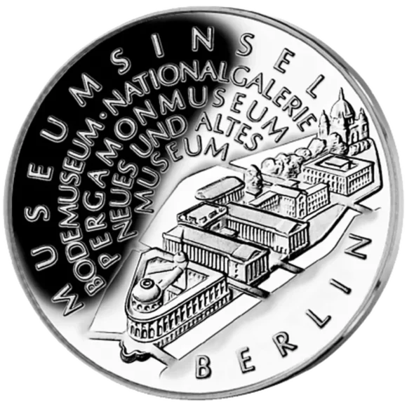 10 Euro - Meseumsinsel Berlin - 2002 - Proof