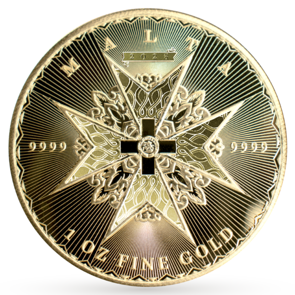 Maltese Cross 2025 - 1oz (Gold) - Afbeelding 2