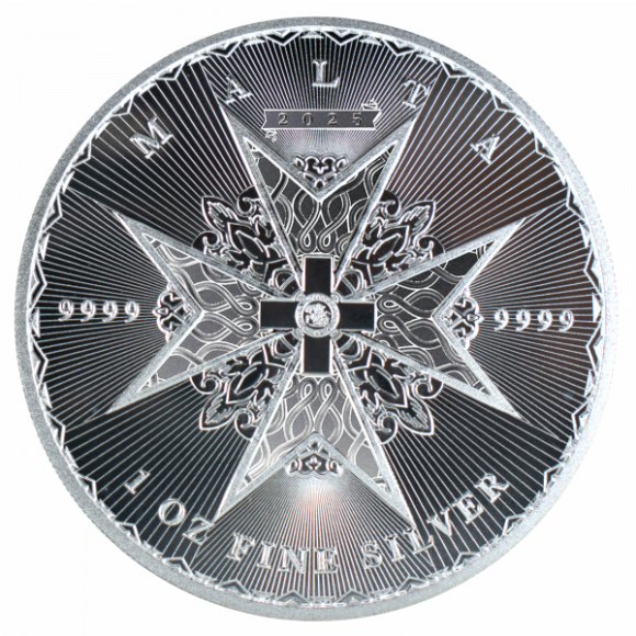 Maltese Cross 2025 - 5 Euro - 1oz (Silver)