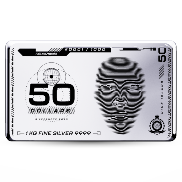 Niue - Silver Note Coinbar - $50 NZD - 2025