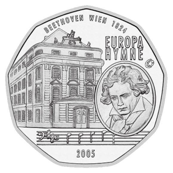 5 Euro 2005 - Europese Hymne - Special Uncirculated